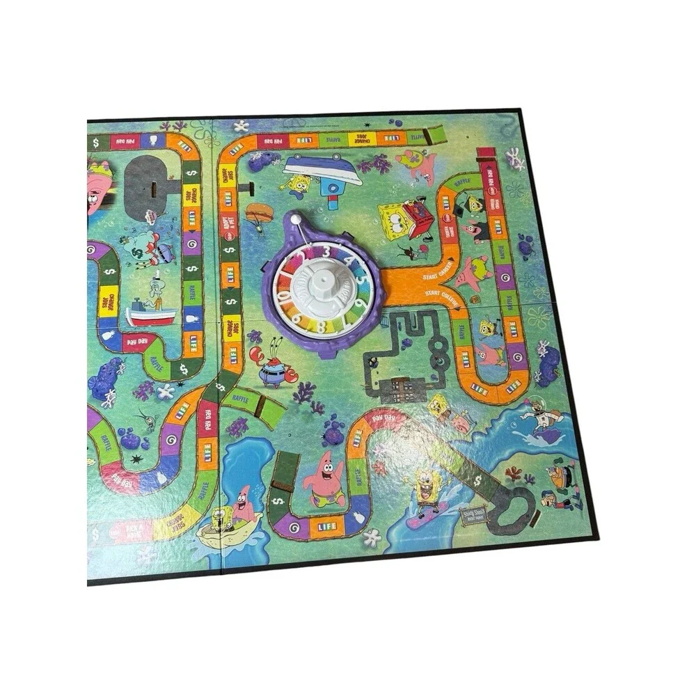 The Game of Life SpongeBob Squarepants Edition - Complete- 2005